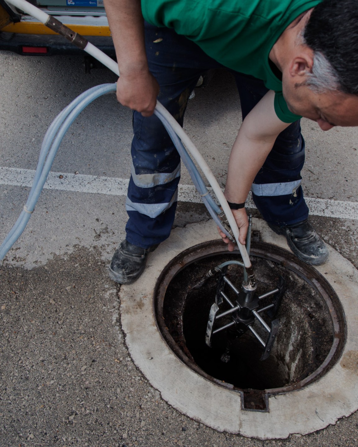 Extracciones Levante. Robot fresador, desatascador de tuberías